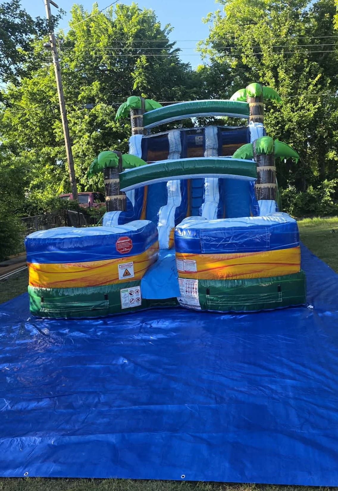 Tropical Splash Double Slide — photo 1