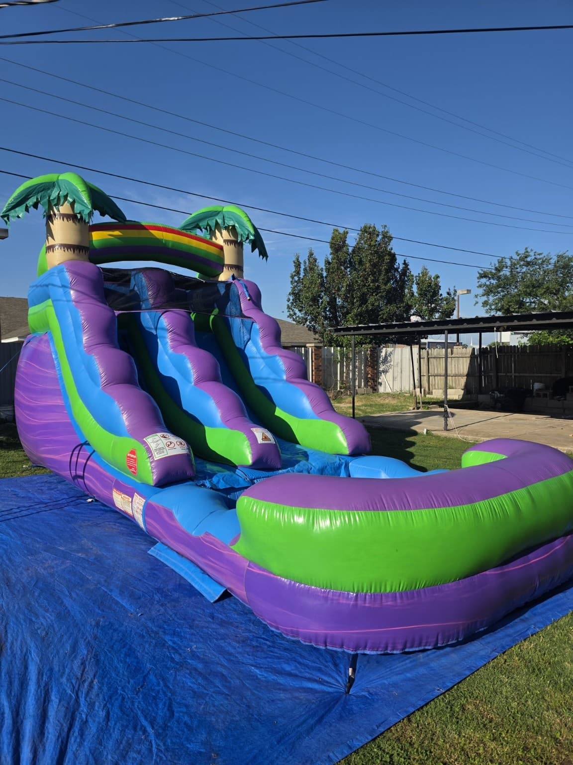 Tropical Rainbow Water Slide — photo 2